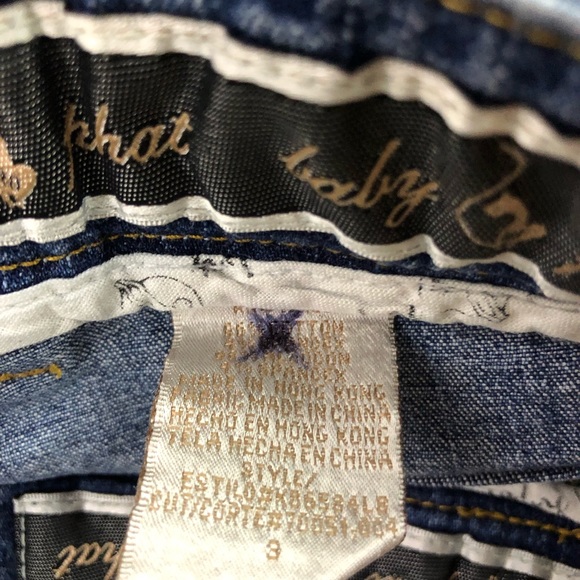 Baby Phat Juniors Capri Jeans 3 - Picture 6 of 7